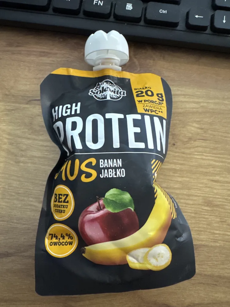 High Protein Mus Banan Jabłko