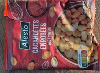Cacahuètes enrobées goût piment
