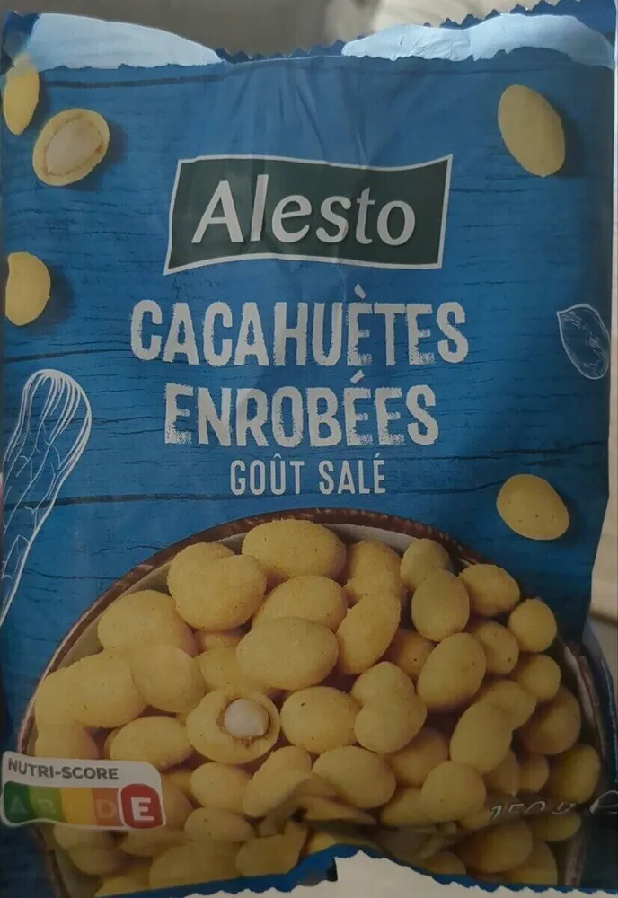 Cacahuètes enrobées goût salé