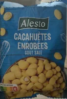 Cacahuètes enrobées goût salé