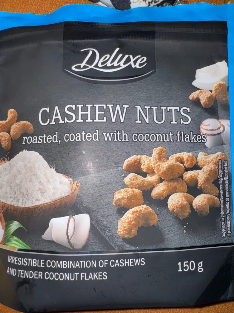 Cashew Nuts With Coconut Flakes