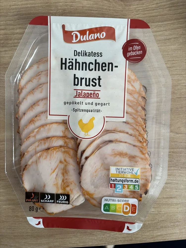 Gebackene Hähnchenbrust Jalapeño