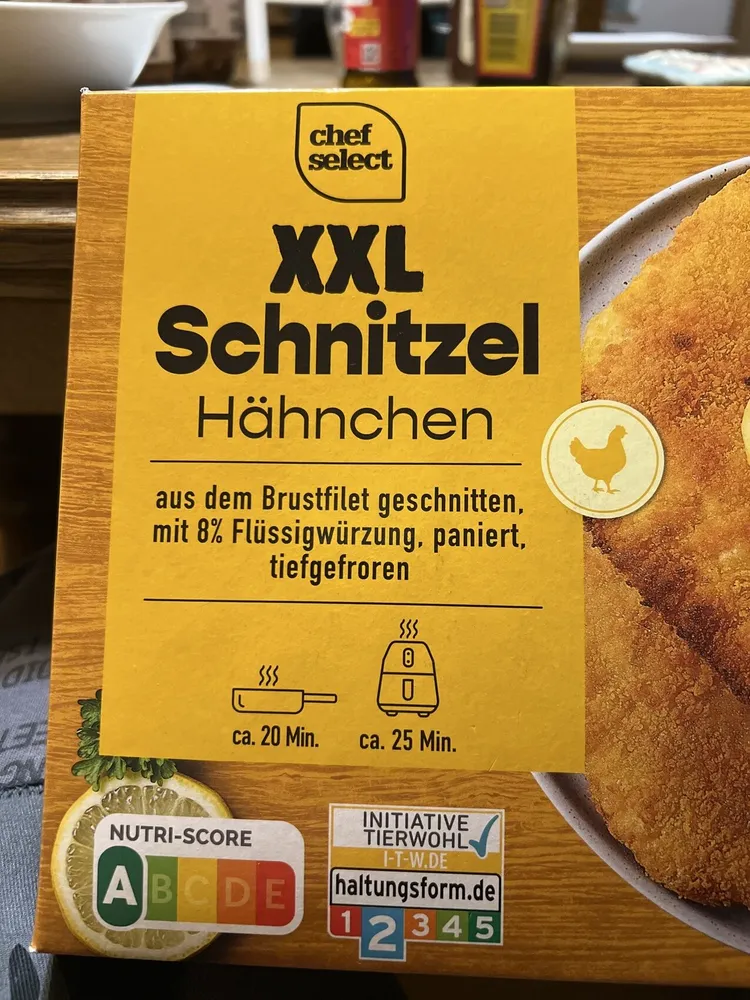 XXL Schnitzel Hähnchen