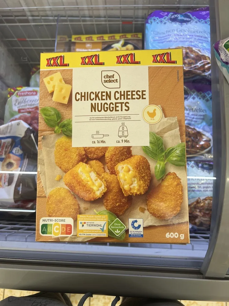 Chicken cheese nuggets