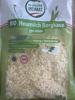 Bio Heumilch Berkäse gerieben