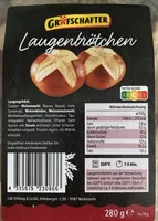 Laugenbrötchen zum Aufbacken
