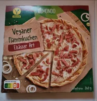Veganer Flammkuchen