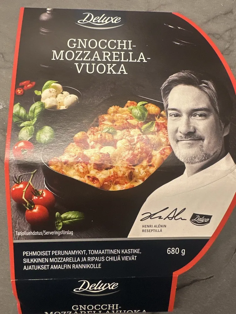 Gnocchi-mozzarellavuoka