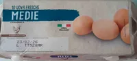 10 Uova Fresche Medie