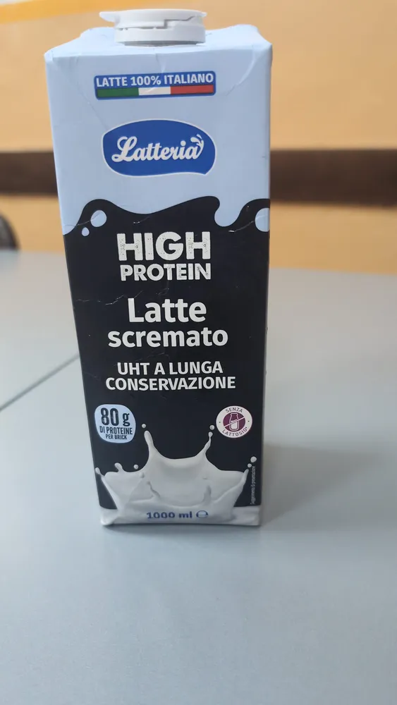 High Protein - Latte scremato UHT 80 g di proteine