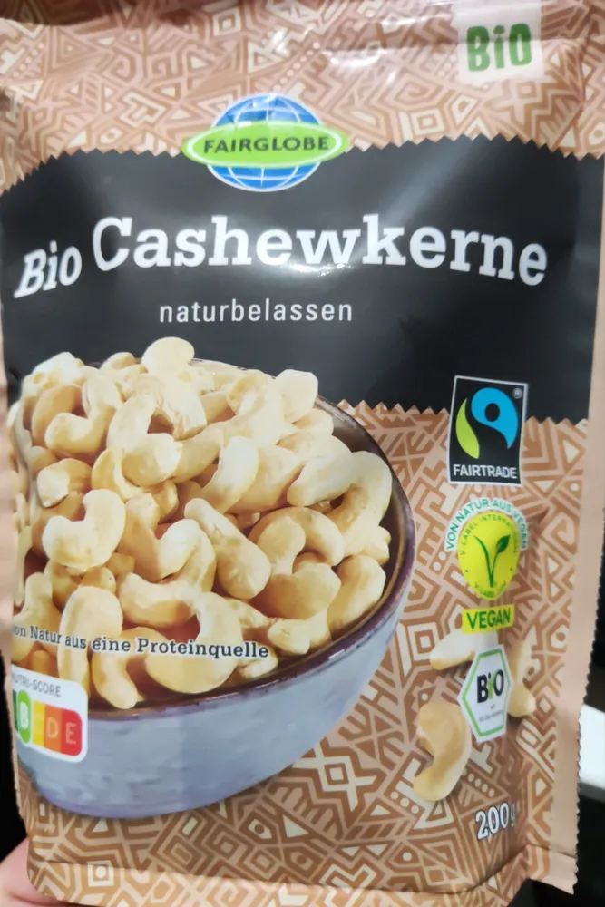 Bio Cashewkerne