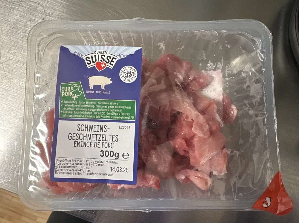 Schweins geschnetzeltes