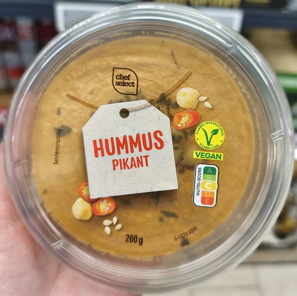 Hummus pikant
