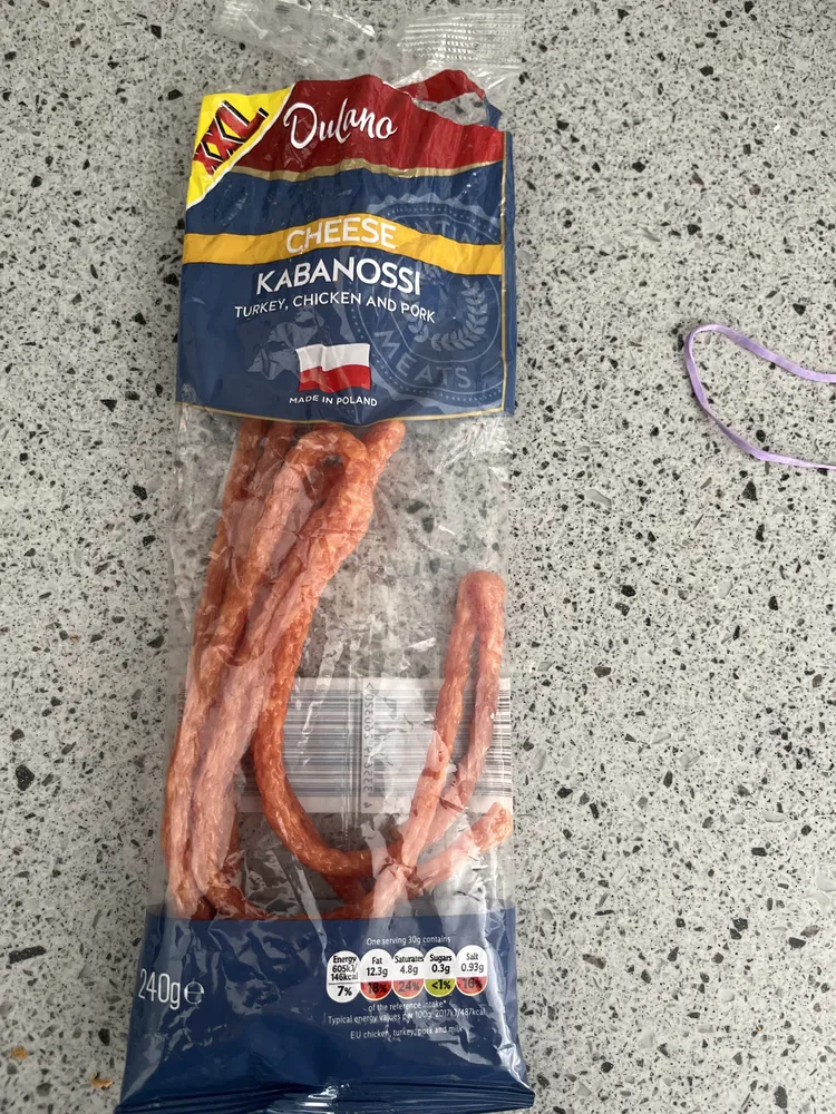 Cheese Kabanossi