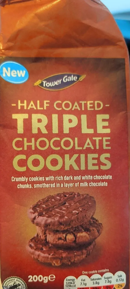 Triple Chocolate Cookies