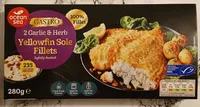 Garlic & Herb Yellowfin Sole Fillets