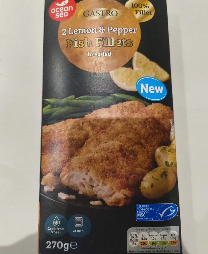 Lemon And Pepper Fish Fillets