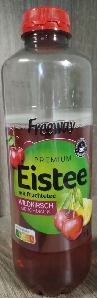 PREMIUM Eistee mit Früchtetee WILDKIRSCH GESCHMACK