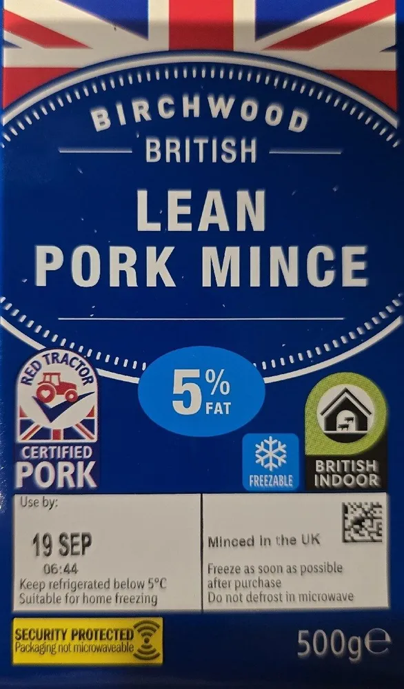 LEAN PORK MINCE