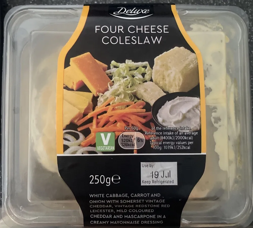 Four Cheese Coleslaw