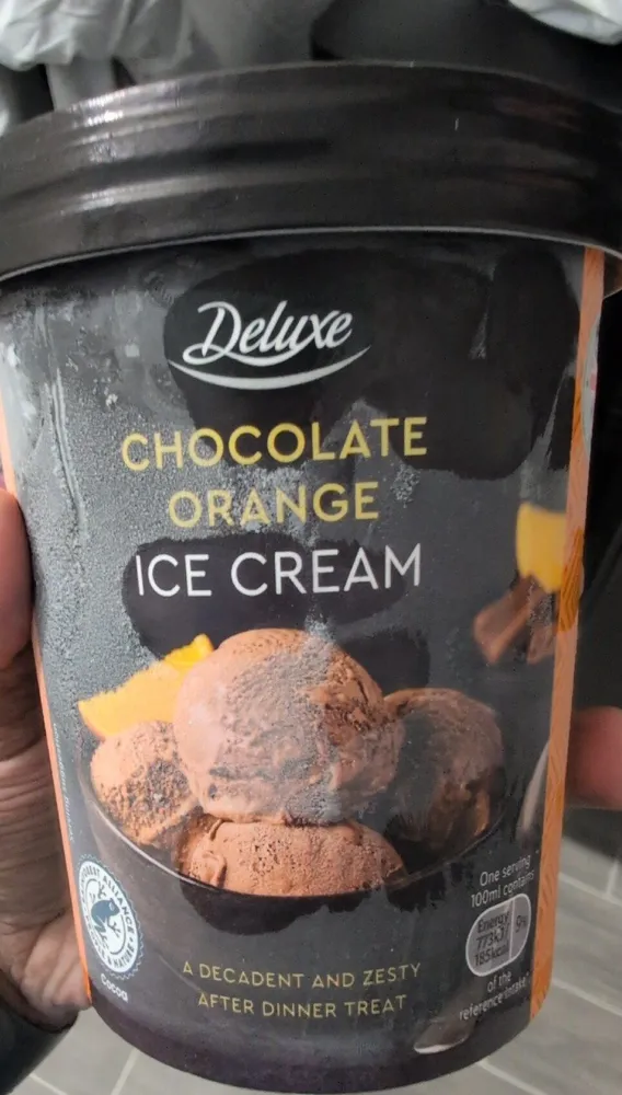 Chocolate Orange Ice Cream