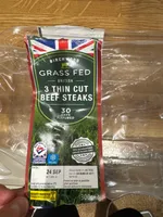 Grass Fed Thin Cut Beef Steak