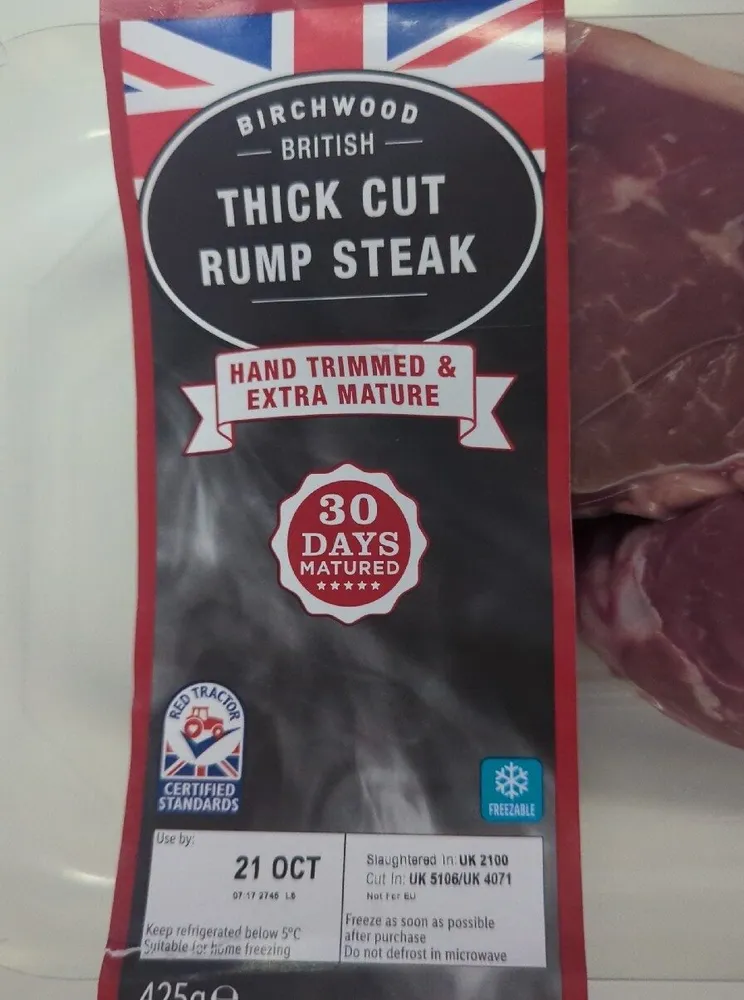 Thick Cut Rump Steak