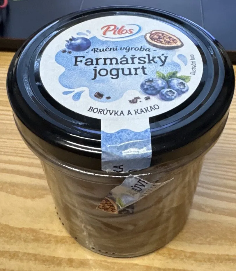 Farmářský Johurt Borůvka a Kakao
