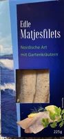 Edle Matjesfilets Nordische Art mit Gartenkräutern