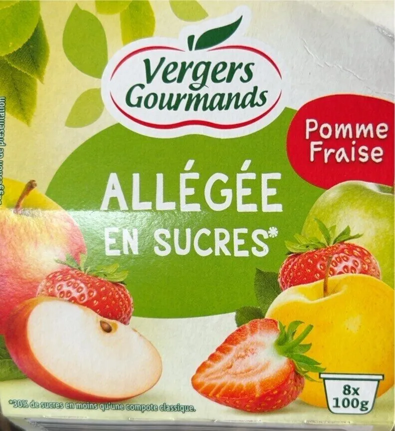 ALLÉGÉE EN SUCRES* Pomme Fraise
