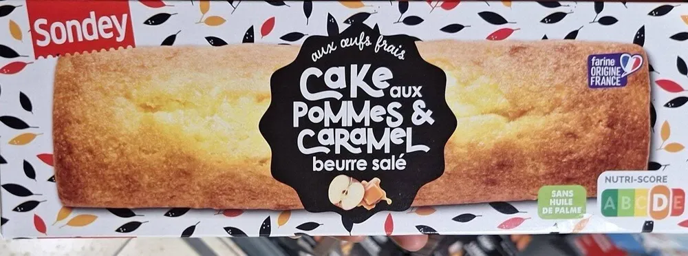 Cake aux pommes & caramel