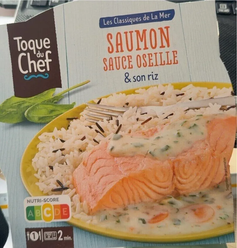 Saumon sauce oseille