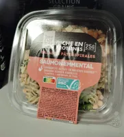 Salade saumon emmental
