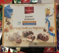 Oursons guimauve caramel chocolat au lait