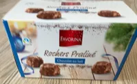 Rochers praliné chocolat au lait