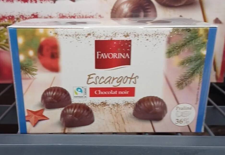 Escargots Chocolat Noir