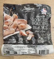 Minis boudins blancz aux cèpes