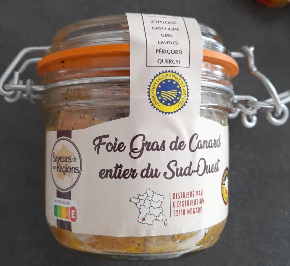 Foie gras de canard entier du Sud-Ouest