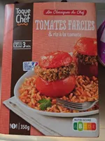 Tomates farcies et riz a la tomate