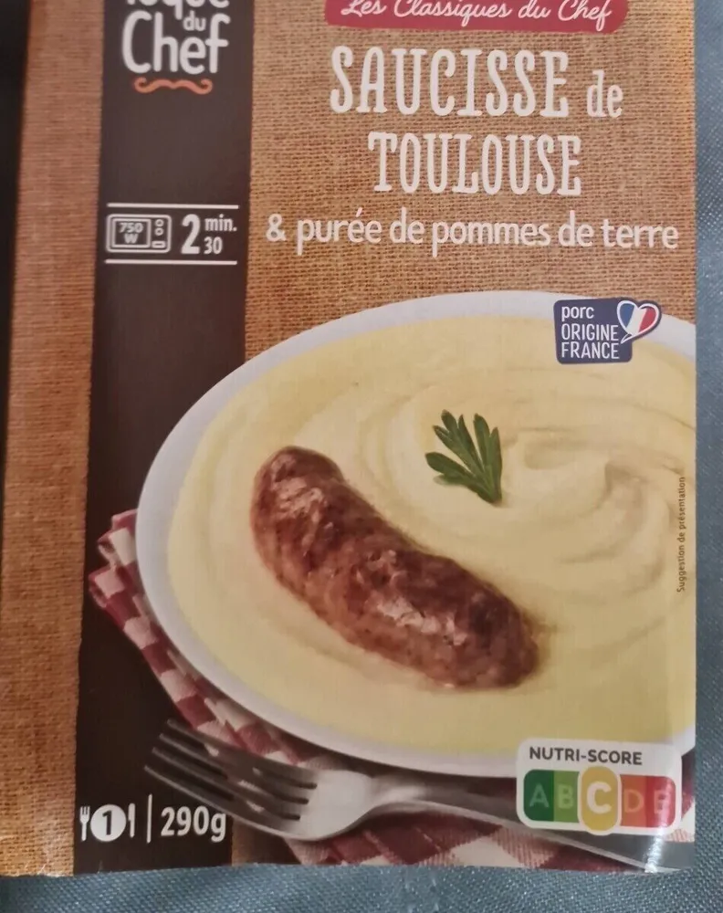 Saucisse de Toulouse & purée