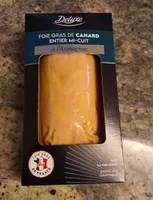Foie gras canard entier mi-cuit Deluxe