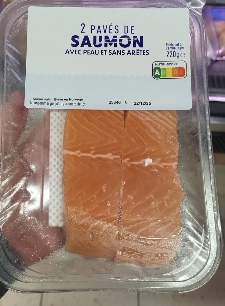 Pavés de saumon