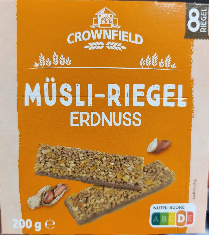 Müsli-Riegel Erdnuss