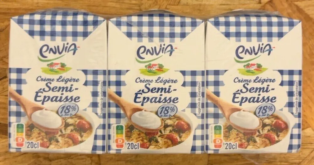 Crème légère semi-épaisse