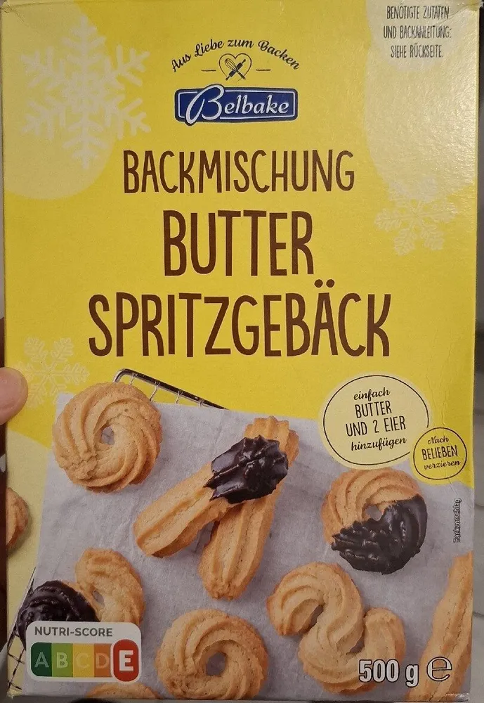 Butter Spritzgebäck Backmischung