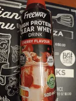 High Protein Clear Whey Drink: Cherry Flavour