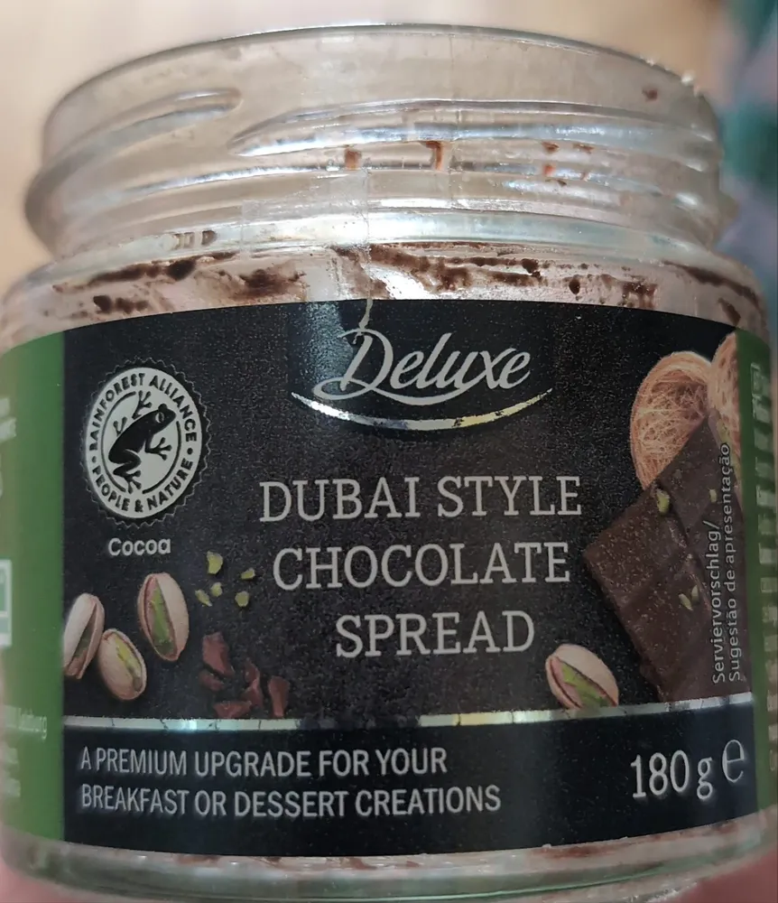 Dubai Style Chocolate Spread