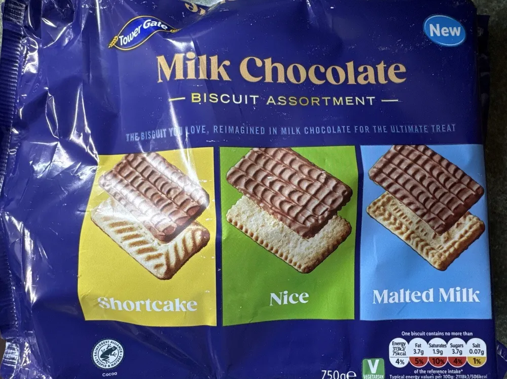 Chocolate Shortcake Biscuits