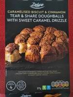 Caramelised Biscuit & Cinnamon Tear & Share Doughballs With Sweet Caramel Drizz