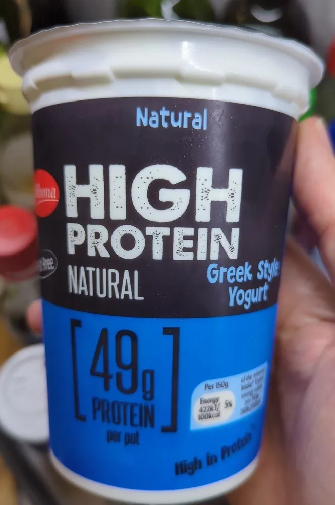 High Protein Natural Greek Style Yogurt
